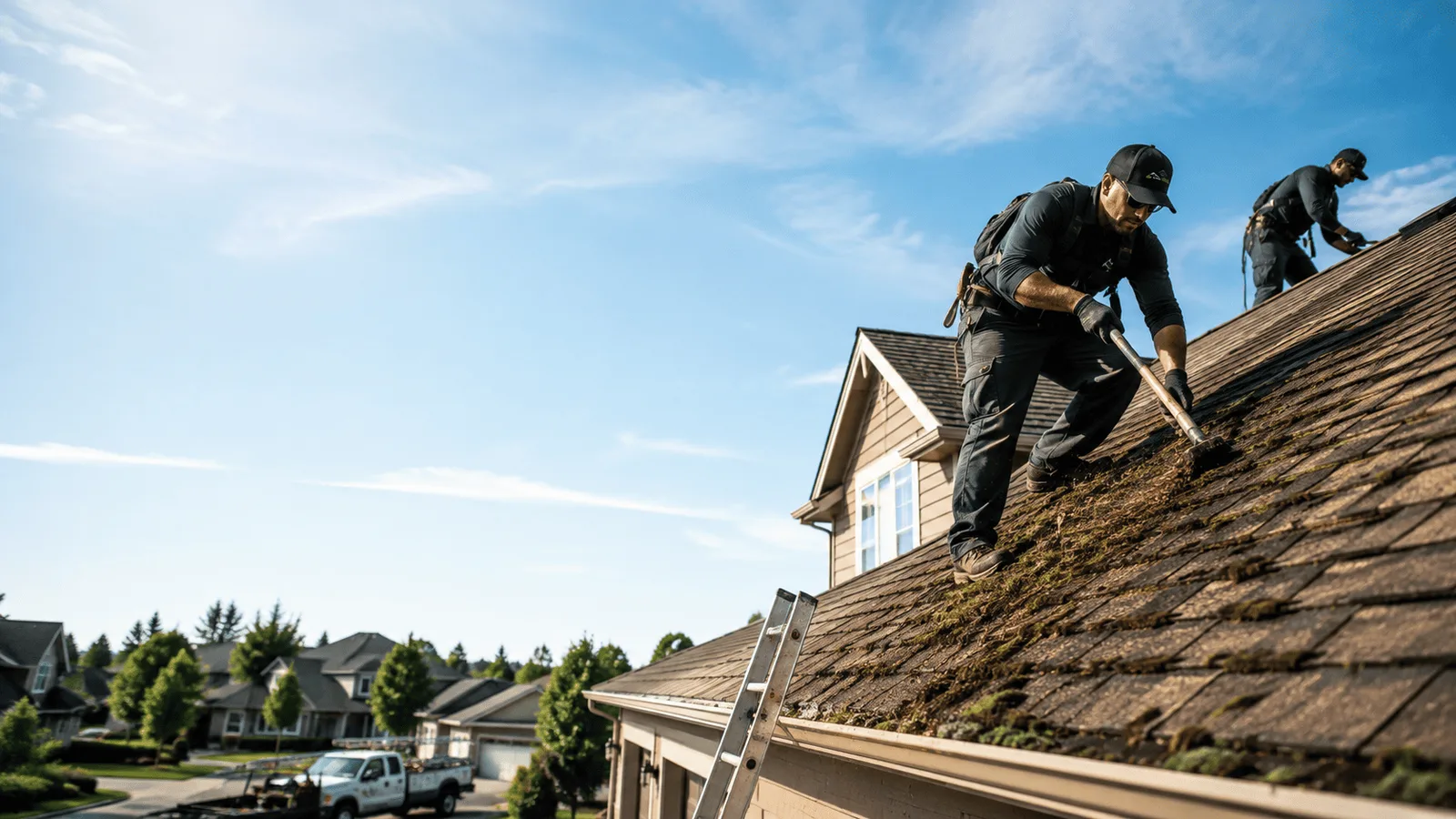 Roof Moss Removal in Mantua, OH near me